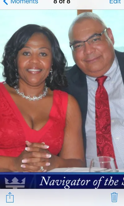 Alfred and Patricia Crews before weight-loss surgery with Dr. Matthew Fitzer